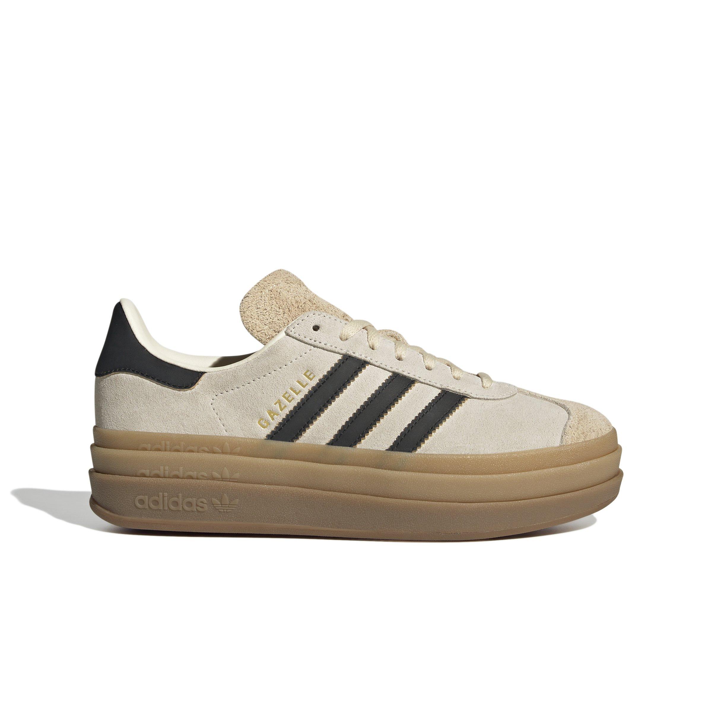 adidas Originals Gazelle Bold "Cream White/Core Black/Sand Strata" Women's Shoe